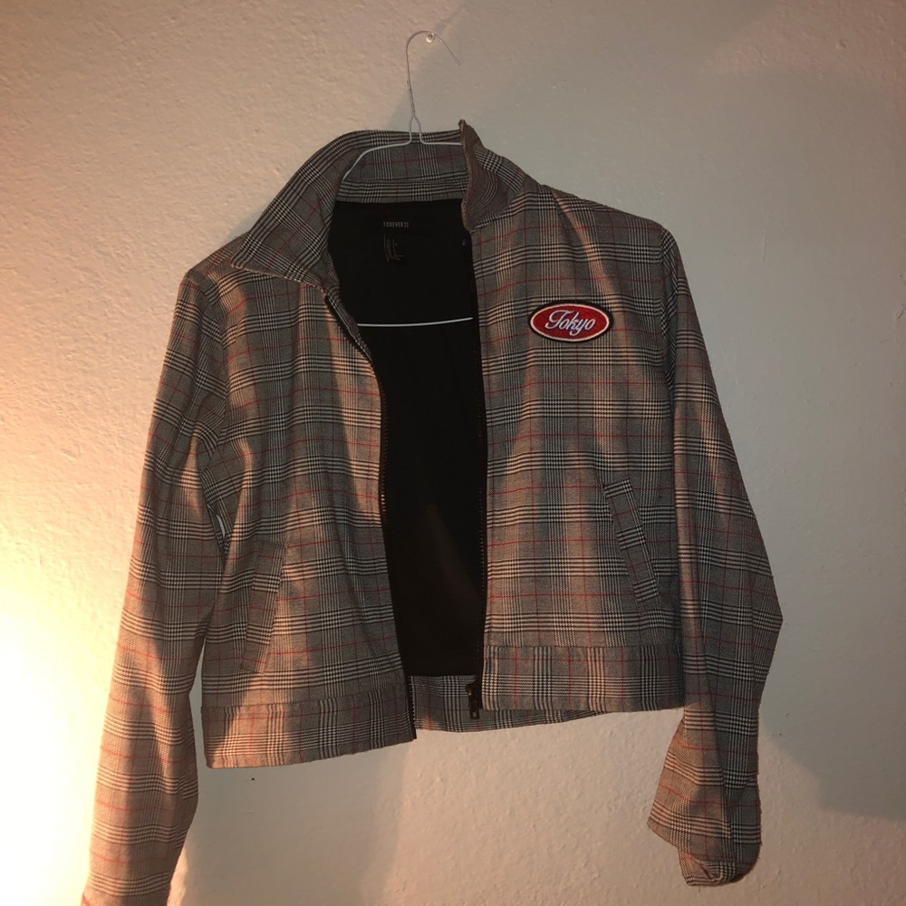 Tokyo racer jacket zip up